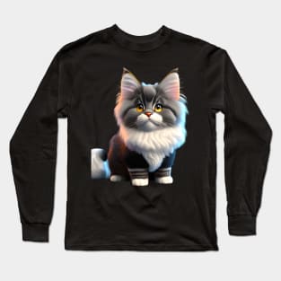 Adorable, Cool, Cute Cats and Kittens 40 Long Sleeve T-Shirt